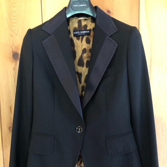 Dolce & Gabbana Tuxedo style Blazer IT 40 - Picture 1 of 5